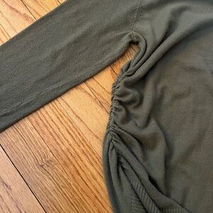 Maternity Olive Green Long Sleeve Sweater